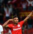 Vitinho do Internacional comemora seu gol contra o Joinville   Foto: Edu Andrade/Fatopress/Gazeta Press