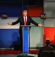 Em debate, Trump (ao centro), Rubio (à esquerda) e Carson (à direita) afirmaram que não vão subir o salário mínimo caso sejam eleitos  Foto: Getty Images