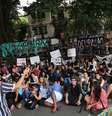 Estudantes protestam contra o projeto de reorganização das escolas estaduais  Foto: Renato S. Cerqueira / Futura Press