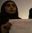 Jovens muçulmanas de Turim, na Itália, protestaram contra ataques em Paris  Foto:  Getty / BBC News Brasil