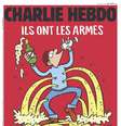 Capa da próxima edição da revista Charlie Hebdo satiriza os atentados em Paris  Foto: EFE