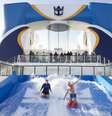 Simuladores de esportes radicais são atrações em cruzeiros  Foto: Royal Caribbean International/Divulgação