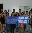Alunos da Uezo protestam contra condições precárias da instituição   Foto: Facebook / Reprodução