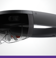O HoloLens, óculos de realidade virtual da Microsoft, promete colocar o jogador dentro de um mundo virtual, gerando hologramas e cenários extremamente realistas  Foto: Facebook/@mshololens / Reprodução