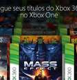 Os jogos compatíveis do Xbox 360 são baixados no HD do Xbox One  Foto: Microsoft / Reprodução