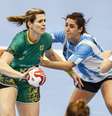Brasil venceu a Argentina e garantiu vaga nas oitavas de final do Mundial de Handebol  Foto: Confederação Brasileira de Handebol / Divulgação