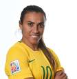 Marta ultrapassou Pelé e se tornou a maior artilheira da história da Seleção Brasileira  Foto: Getty Images