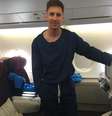 Messi postou foto de pijama no Instagram  Foto: Reprodução