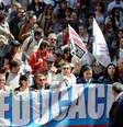Professores e estudantes chilenos protestam por melhorias na educação  Foto: Eco Desenvolvimento