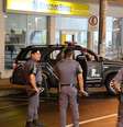 Cinco suspeitos foram mortos e outros dois foram presos depois de tentarem roubar um banco em Franco da Rocha (SP), na madrugada desta segunda-feira (28).  Foto: Edison Temoteo/Futura Press