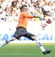 Goleiro Douglas defendeu o Bragantino na Série B de 2015  Foto: Roberto Filho/Agência Eleven / Gazeta Press
