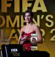Carli Lloyd já havia sido eleita a melhor jogadora do Mundial de 2015  Foto: Mike Hewitt/Fifa / Getty Images