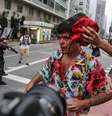 Homem fica ferido durante confronto em protesto do Movimento Passe Livre (MPL) contra o aumento da tarifa do transporte em São Paulo  Foto: André Lucas Almeida/Futura Press
