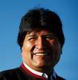Evo Morales, presidente da Bolívia  Foto: Dean Mouhtaropoulos / Getty Images 
