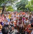 A Prefeitura de Belo Horizonte quer realizar o maior Carnaval da história da cidade. Para isso, mobilizou mais de 4 mil servidores públicos municipais para trabalhar na logística e atendimento aos moradores e foliões, durante todo o feriado  Foto: Facebook/@prefeituradebelohorizonte / Reprodução