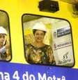 Dilma ao lado de Pezão, em obras do metrô do Rio em 2015; Estado se beneficia de mais recursos da União na última década  Foto: Divulgação/BBC Brasil / BBC News Brasil