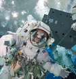 Astronauta Peggy Whitson treina debaixo d'água para missão na Estação Espacial Internacional  Foto: Nasa/Divulgação