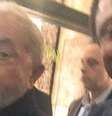 Lula e deputado Orlando Silva no Aeroporto de Congonhas  Foto: Agência Brasil
