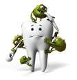 Tanto os alimentos doces quanto os ácidos atingem diretamente o dente, deixam a saliva ácida, podem causar cárie e problemas gengivais  Foto: Sebastian Kaulitzki / Shutterstock
