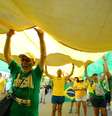 Manifestação em Copacabana contra a corrupção e pela saída da presidenta Dilma Rousseff  Foto: Tânia Rêgo/Agência Brasil