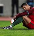 Cristiano Ronaldo lamenta pênalti perdido em amistoso entre Portugal e Bulgária  Foto: EFE
