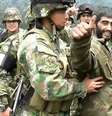 Yeffer Sánchez passou 23 dias na floresta  Foto: Ejercito de Colombia