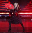 Madonna em sua nova turnê 'Rebel Heart', na Austrália  Foto: Graham Denholm  / Getty Images