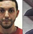 Abrini foi filmado em um posto de gasolina com Salah Abdeslam dois dias antes dos atentados a Paris  Foto: Políicia/Divulgação
