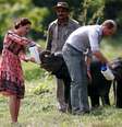 Príncipe britânico William e sua mulher, Kate, durante visita à Índia.  Foto: Adnan Abidi / Reuters