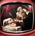 Pintura achada na França apontada como sendo de Caravaggio.   Foto: Charles Platiau / Reuters