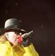 Axl Rose, na imagem de arquivo, comanda show do Guns N' Roses no Rock in Rio em 2011.  Foto: Ricardo Moraes / Reuters