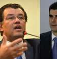Ministros Eduardo Braga e Helder Barbalho  Foto: Agência Brasil
