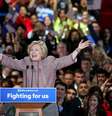 A democrata Hillary Clinton  Foto: EFE
