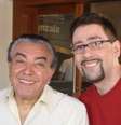 Maurício de Souza em 2010 com o filho, Maurício Spada.  Foto: @mauriciospada/Facebook / Divulgação