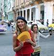 A top Gisele Bündchen também marcou presença no desfile da  Chanel, em Havana, Cuba.   Foto: Alejandro Ernesto / EFE