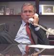 Em pronunciamento naquele dia, Bush afirmou: "a própria liberdade foi atacada esta manhã por um covarde sem rosto"  Foto: George W Bush Presidential Library and Museum / Divulgação