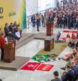 Presidente Dilma Rousseff durante cerimônia de anúncio de criação de novas universidades no Palácio do Planalto.   Foto: Roberto Stuckert Filho/PR