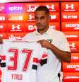 Ytalo, um dos destaques do Audax no Paulistam foi apresentado pelo São Paulo nesta segunda-feira  Foto: Sergio Barzaghi / Gazeta Press