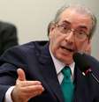 "Dilma mente tanto, que já estamos aprendendo a identificar qu ando ela mente; basta mover os lábios", afirmou Cunha em sua conta no twitter  Foto: Wilson Dias/Agência Brasil / O Financista