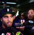 "Acho que não falta postura. Apesar de novos, os jogadores são experientes, jogam faz tempo em grandes clubes no Brasil e na Europa. Falta encaixar um estilo de jogo e vencer as partidas", disse Lucas  Foto: Sergio Barzaghi / Gazeta Press