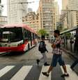 Pesquisa do IBGE constatou que transportes e serviços auxiliares de transportes registraram queda de 2 pontos percentuais  Foto: Agência Brasil