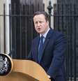 David Cameron fala após o resultado do referendo sobre a saída do Reino Unido da União Europeia  Foto: Getty Images