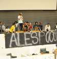 Estudantes secundaristas e das escolas técnicas do Estado de São Paulo ocuparam a Assembleia Legislativa de SP em maio exigindo a implantação da CPI   Foto: ALESP