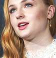 Atriz Sophie Turner, a Sansa de Game Of Thrones, compareceu a evento para fãs da série em Madri (Espanha) em 28 de junho de 2016  Foto: Carlos Alvarez / Getty Images