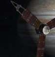 Durante sua missão, Juno deve dar a volta a Júpiter mais de 30 vezes para fazer observações sobre o planeta  Foto: NASA/EPA / BBC News Brasil