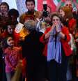 Ato Mulheres com Dilma em Defesa da Democracia na Casa de Portugal, avenida da Liberdade, região central da capital paulista  Foto: Rovena Rosa/Agência Brasil