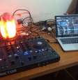 Computador recuperado por DJ Gustavo após ter sido roubado: 'Agora é recomeçar a carreira'.  Foto: Arquivo Pessoal/BBC Brasil