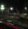 Imagem mostra momento em que caminhão avança sobre multidão na França  Foto: Reprodução / BBCBrasil.com
