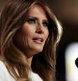 Melania Trump procurou moderar a imagem de 'durão' de Donald Trump   Foto: Getty Images