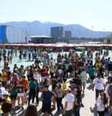 Torcedores reclamaram de longas filas para entrar no Parque Olímpico  Foto: Getty Images / BBC News Brasil